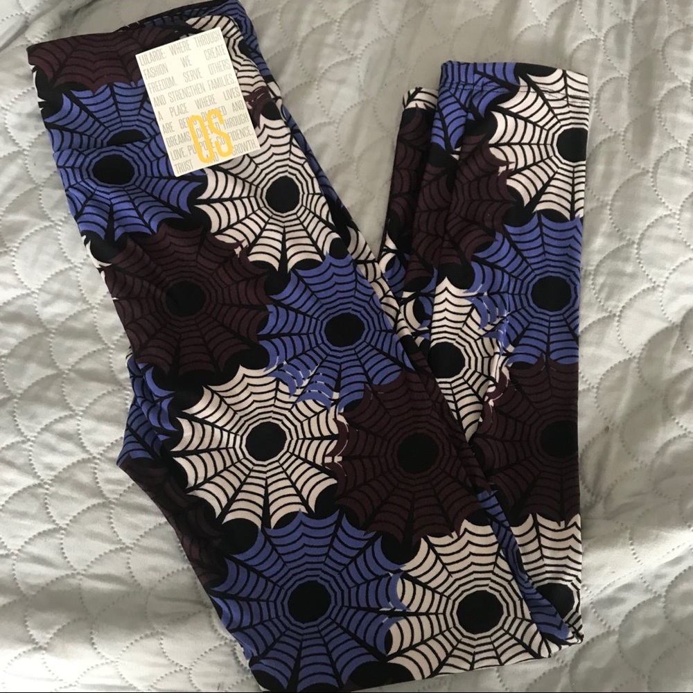 LuLaRoe NWT One Size Spiderweb Leggings